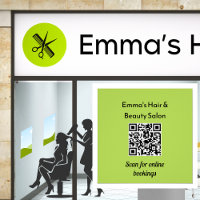 Code QR de l'entreprise moderne Minimaliste Promot
