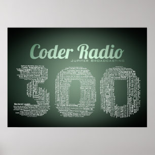 Poster Coder Radio 300