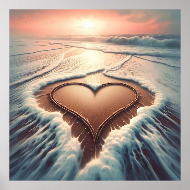 Poster "Coeur de grâce" (Devant)