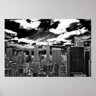 Poster Coeur de Manhattan - 30 Rockefeller Plaza