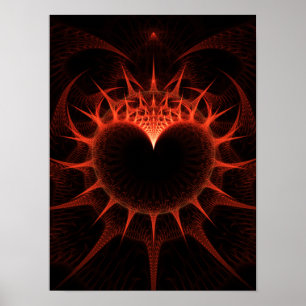 Poster Coeur des épines