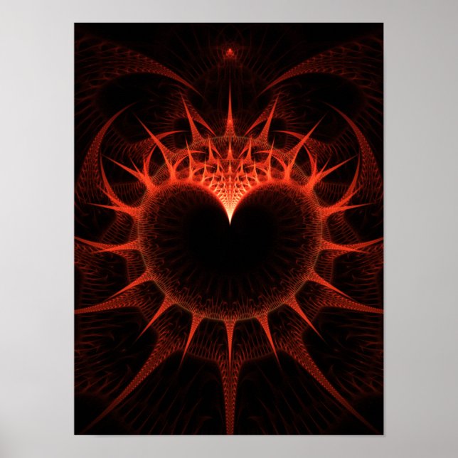 Poster Coeur des épines (Devant)