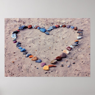 Poster Coeur des pierres