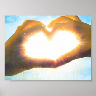 Poster coeur du soleil