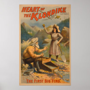 Poster Coeur du Théâtre minier du Klondike