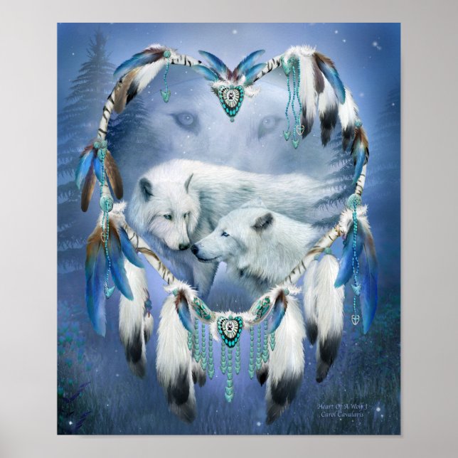 Poster Coeur D'Un Loup 3 Poster/Impression (Devant)