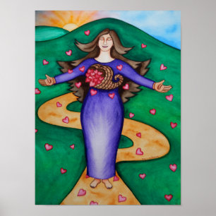 Poster Coeur reconnaissant