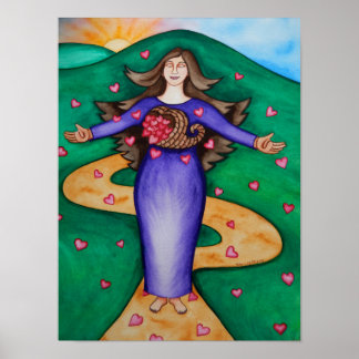 Poster Coeur reconnaissant