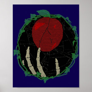 Poster Cœur solitaire