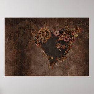 Poster Coeur vapeur
