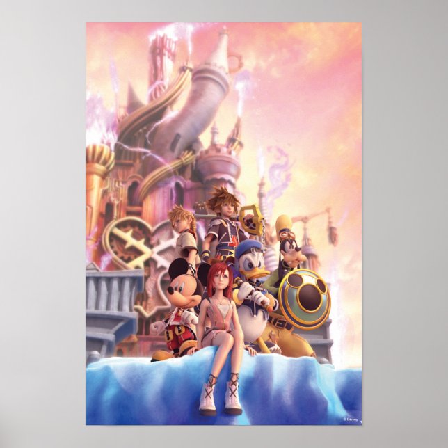 Poster Coeurs du Royaume II | Pointe de bascule creux (Devant)