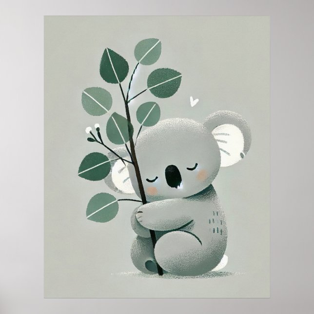 Poster Coeurs et accents (Devant)