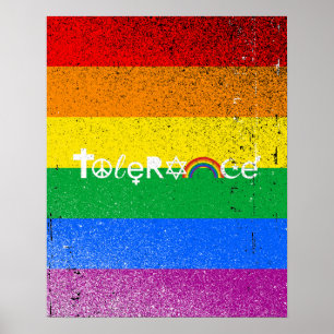 POSTER COEXISTER AVEC TOLÉRANCE