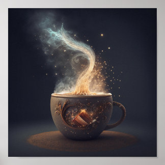 Poster 'Coffee Art 1'