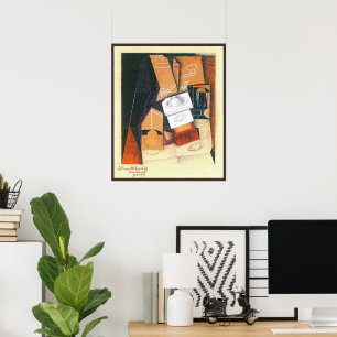 Poster Coffee Grinder de Juan Gris, Cubism Art Vintage