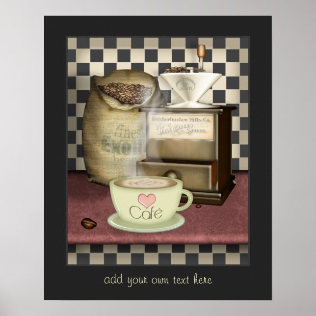 Poster Coffee Lover (Devant)