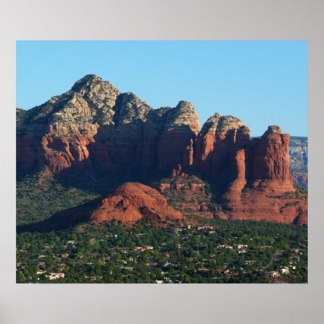 Poster Coffee Pot Rock I à Sedona Arizona (Devant)