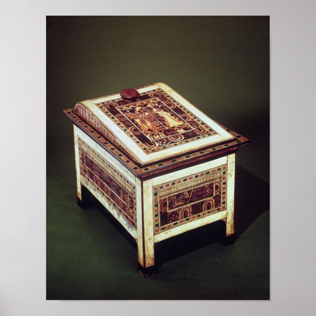 Poster Coffer, du tombeau de Toutankhamon (Devant)
