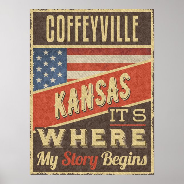 Poster Coffeyville Kansas (Devant)