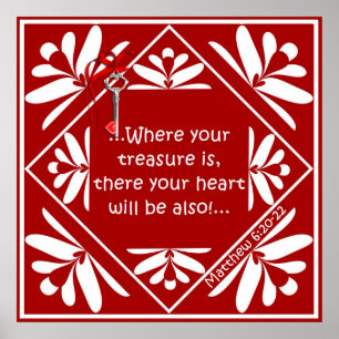 Poster Coffre au trésor