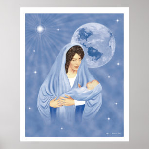 Poster Coffre-fort dans des ses bras