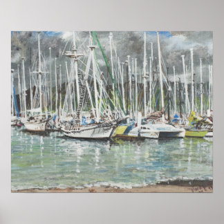 Poster Coffs Harbour Australie. 1998