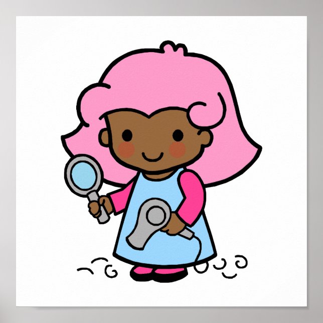 Poster Coiffeur 1 (Devant)