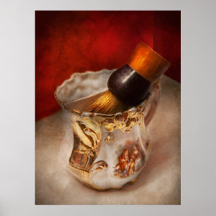 Poster Coiffeur - rasant - la beauté de barbering