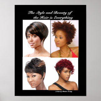Poster Coiffure