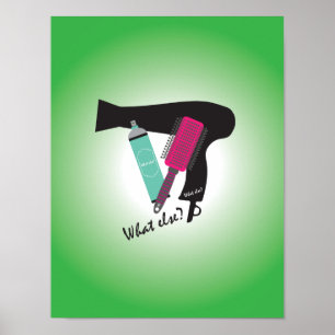 Poster Coiffures - Quoi d'autre ?