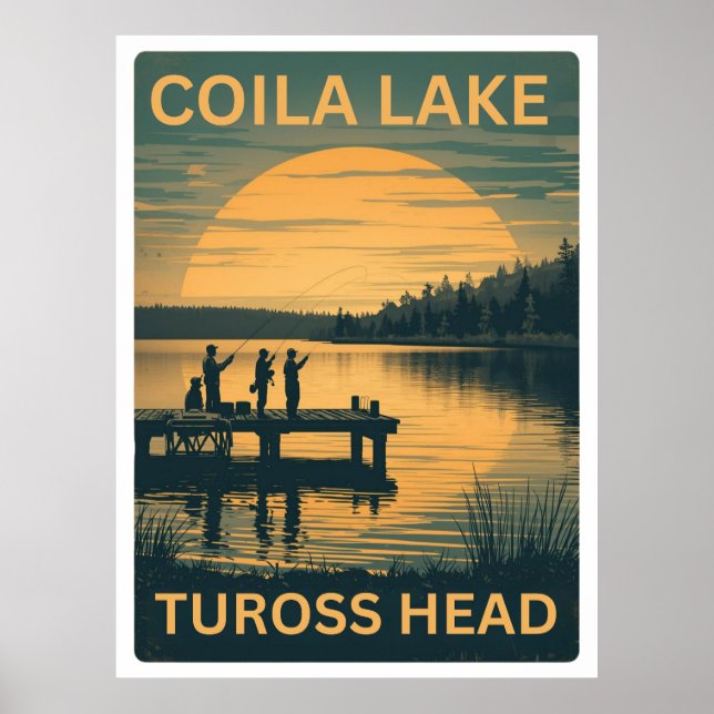 Poster Coila Lake, Tuross Head, NSW (Devant)
