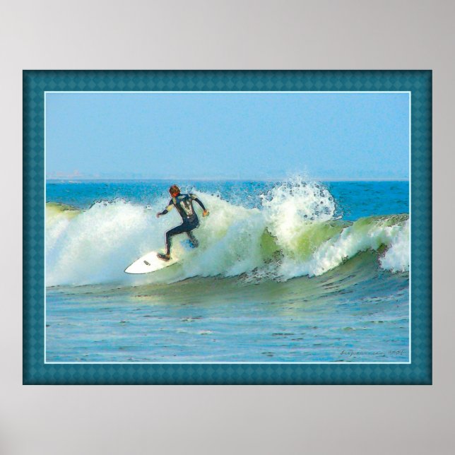 Poster Coincé dans l'affiche de lavage (Devant)