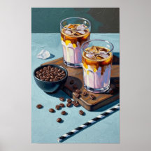 Cold Coffee Break Wall Art