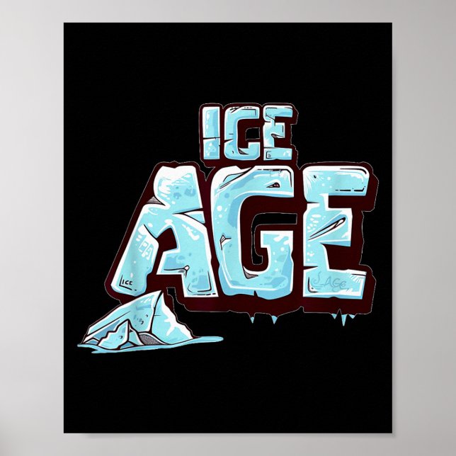 Poster Cold Ice Age Season Costume For Kids And Adults  (Devant)