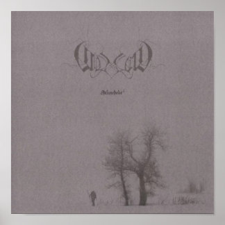 Poster Coldworld Band Black metal Décès thrash lourd Goth