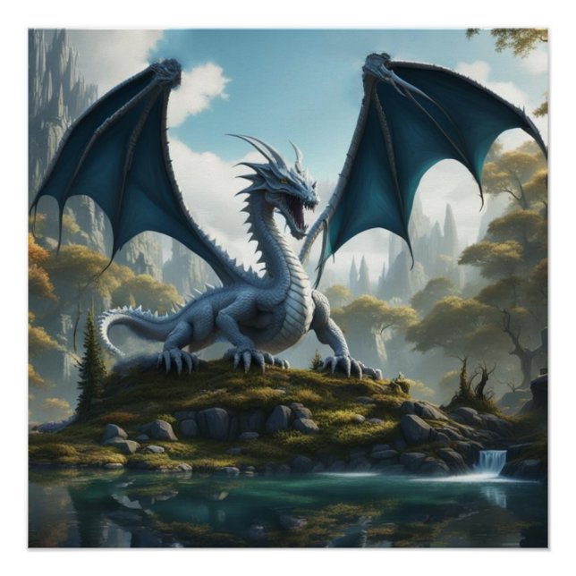Poster Colère du dragon (Devant)