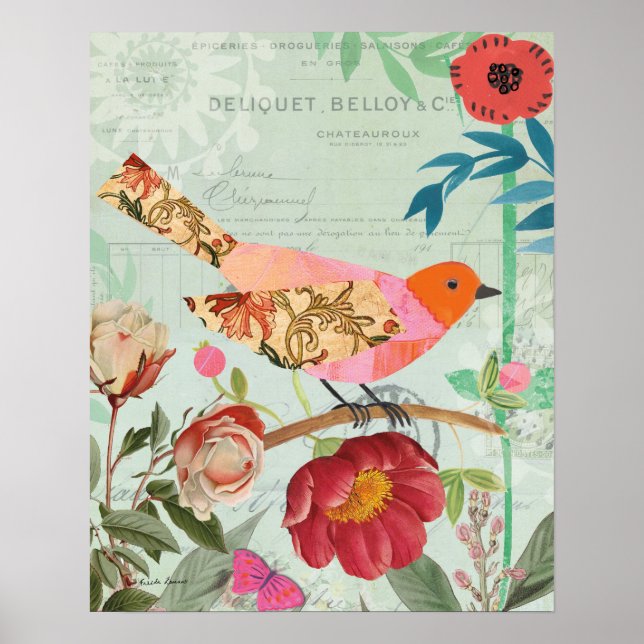 Poster Colibri (Devant)