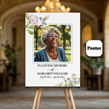 Colibris élégants Photo florale Funérailles