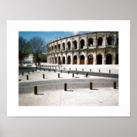 Colisée à Nîmes Paysage des Beaux-Arts
