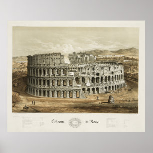 Poster Colisée à Rome
