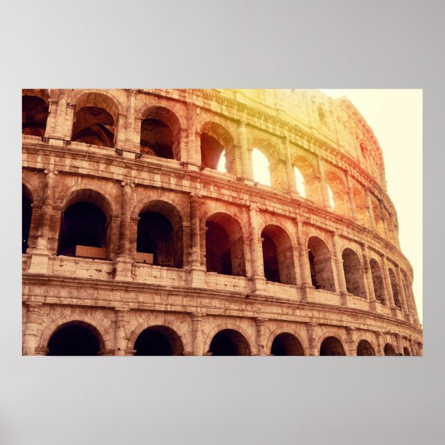 Poster Colisée à Rome (Devant)