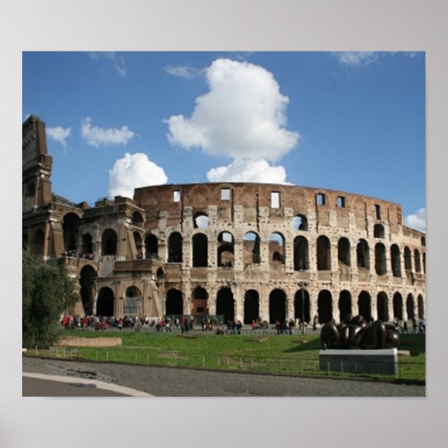 Poster Colisée Rome (Devant)