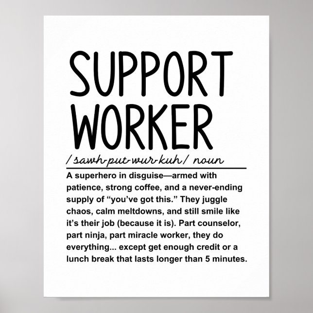 Poster Collaborateur du support (Devant)