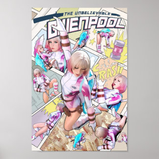 Poster Collaboration Gwenpool PATLOIKA