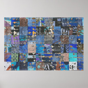 Poster collage Art mur