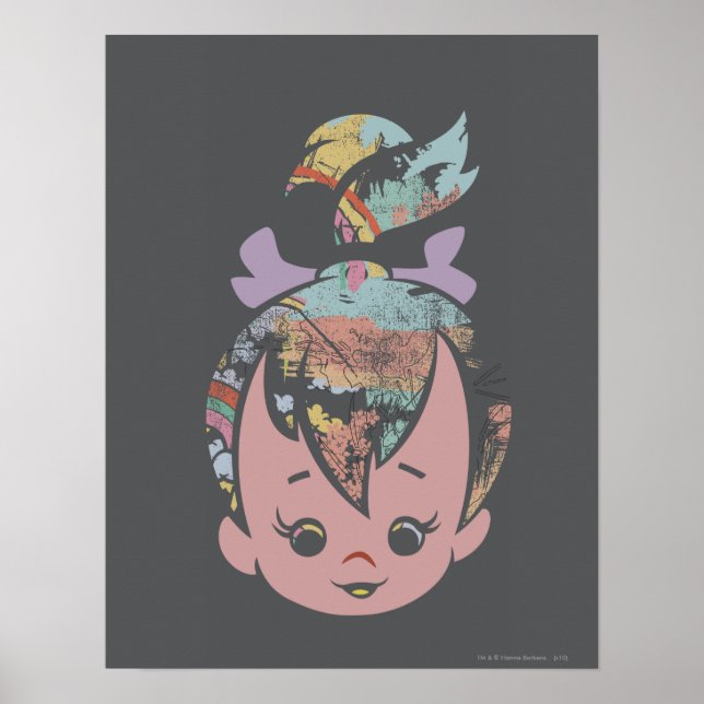 Poster Collage couleur PEBBLES™ (Devant)