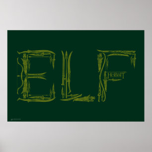 Poster Collage d'armes Elf