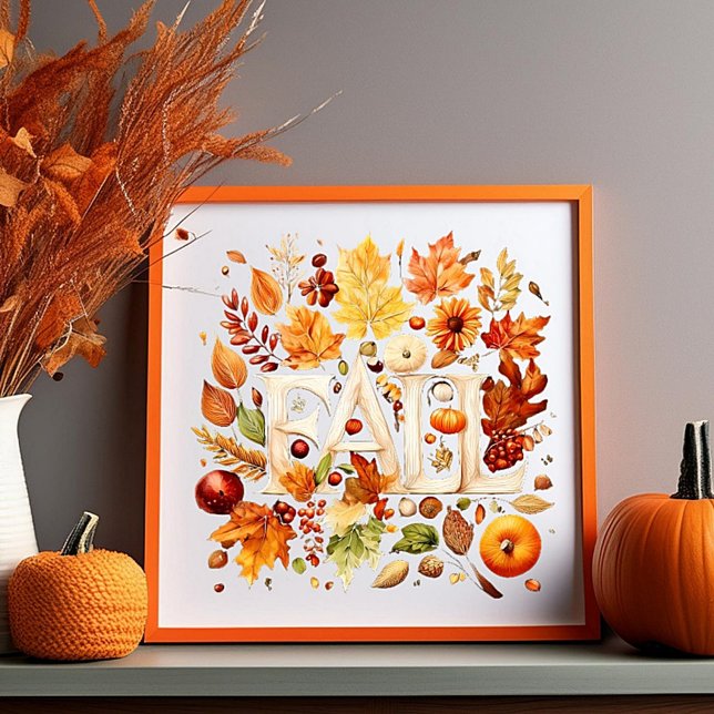 Poster Collage d'automne (Créateur téléchargé)