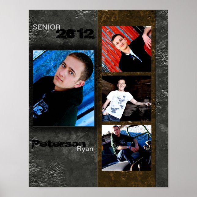 Poster Collage de 11 po x 14 po de 4 emplacements supérie (Devant)