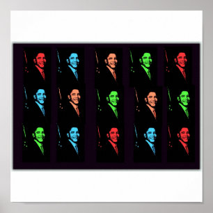 Poster Collage de Barack Obama